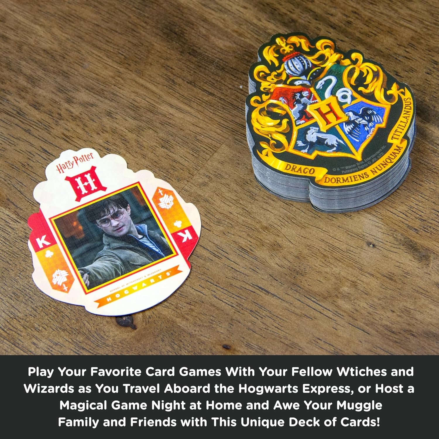 Harry Potter Shaped Playing Cards