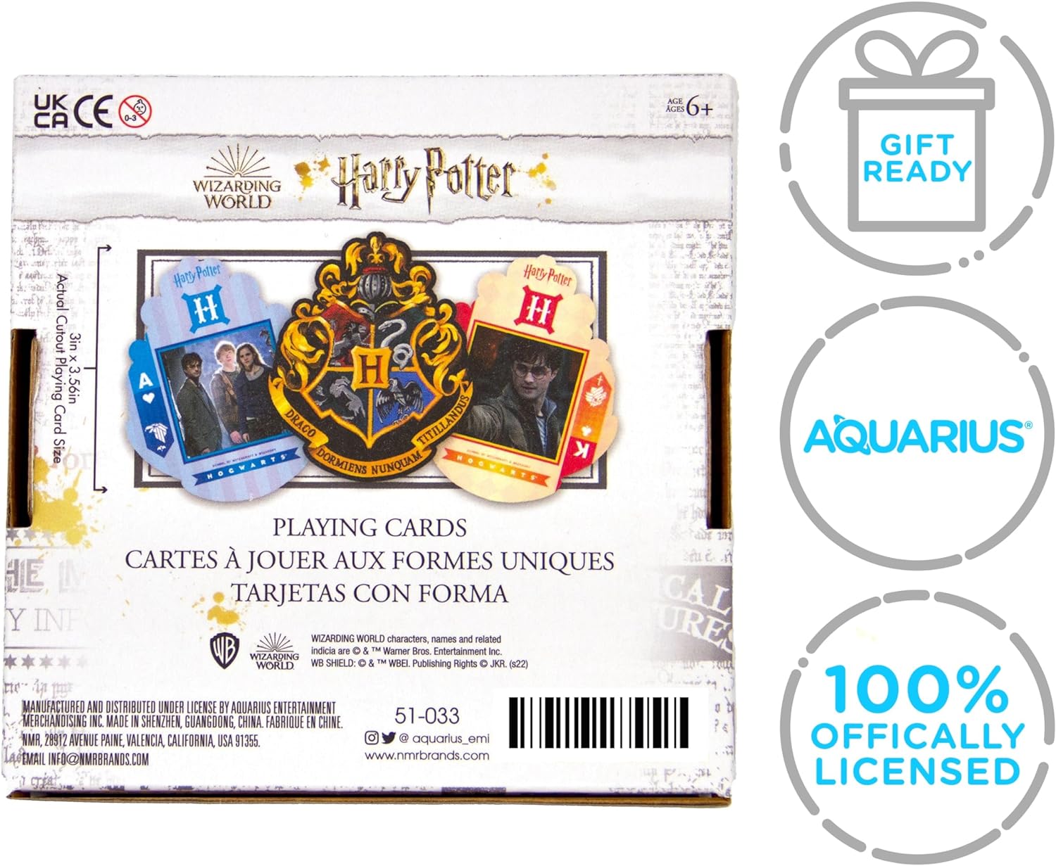Harry Potter Shaped Playing Cards