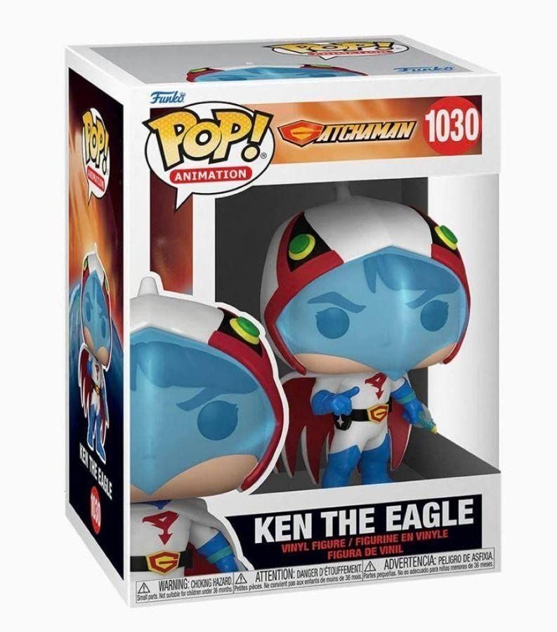 Funko POP! Animation: Gatchaman - Ken Washio - Vinyl-Sammelfigur - Geschenkidee - Offizielle Handelswaren - Spielzeug Für Kinder Und Erwachsene - Movies Fans - Modellfigur Für Sammler Und Display