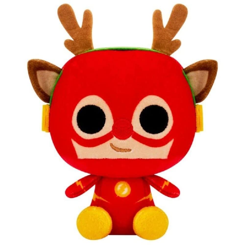 Funko POP Plush: DC Holiday- 4" Flash