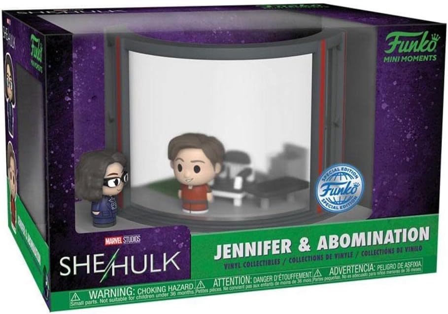 Funko Mini Moments: Marvel - She-Hulk - Moment 2 - Collectable Vinyl Figure - Gift Idea - Official Merchandise - Toys for Kids & Adults - TV Fans - Model Figure for Collectors and Display
