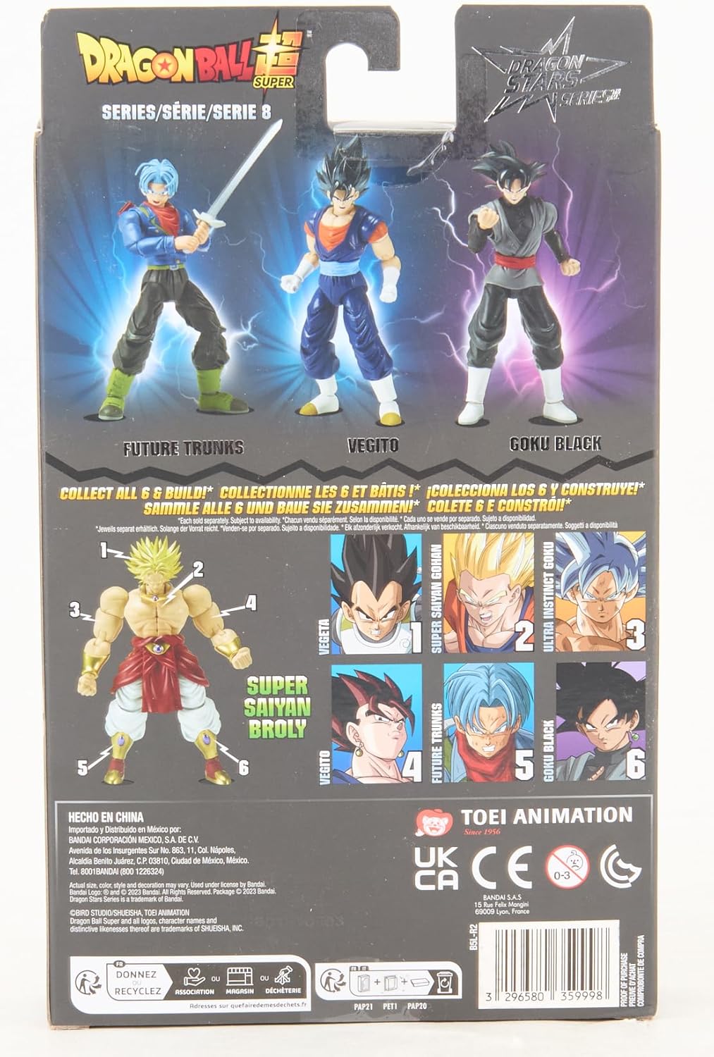 Dragon Ball Bandai Super Dragon Stars 17cm Figure Goku Black 35999