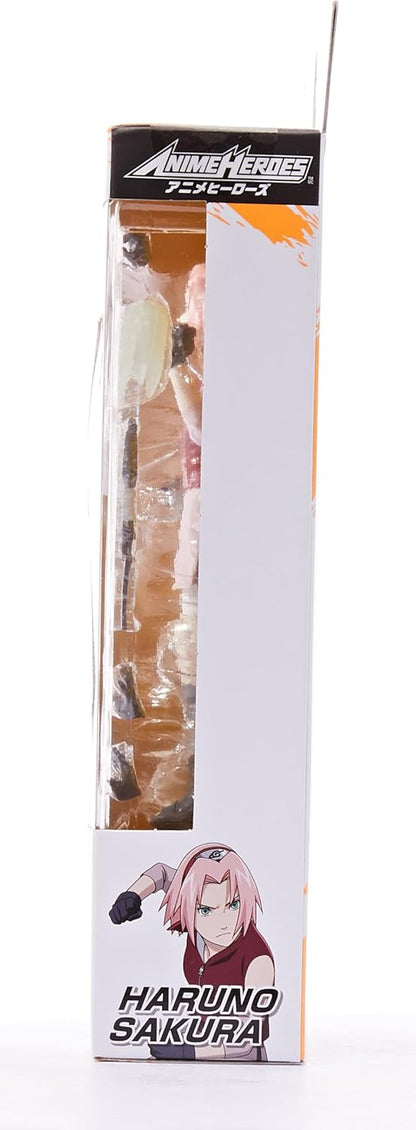Anime Heroes Naruto Action Figure Haruno Sakura | 17cm Naruto Figure Haruno Sakura Figure With Extra Hands And Accessories | Naruto Shippuden Anime Figure | Bandai Action Figures For Boys And Girls