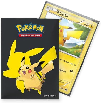 Ultra Pro E-15101 Pokemon Standard Deck Protectors-Pikachu 2019 (65 Pk), Multi