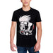 Naruto Men's t-Shirt Kakashi Hatake Cotton Black L Black