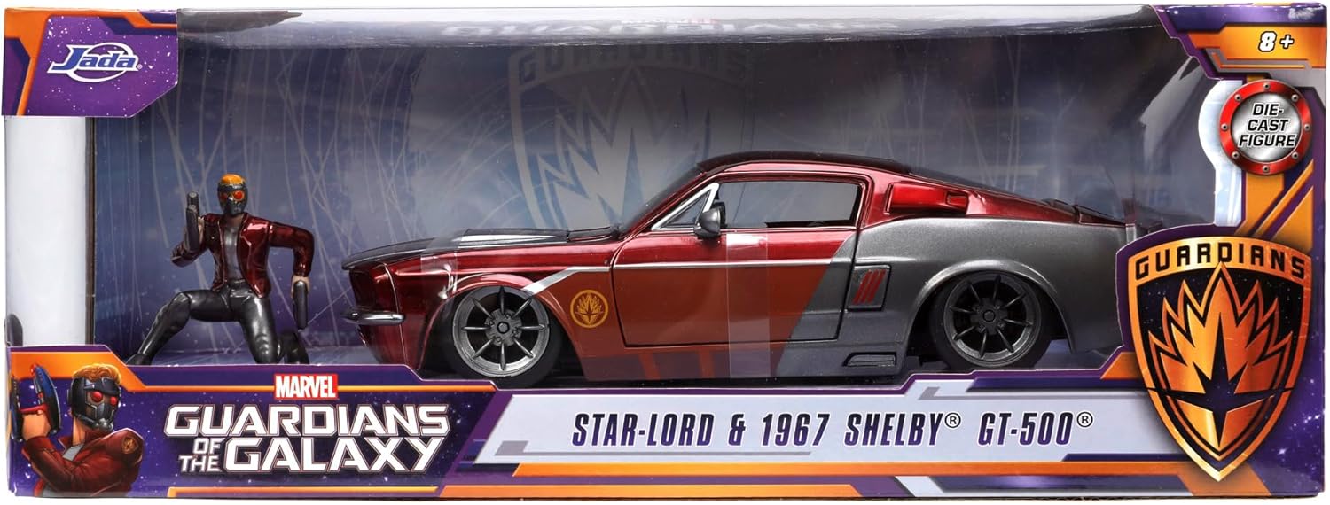 Jada MARVEL STARLORD GUARDIANS OF THE GALAXY FORD MUSTANG 1:24