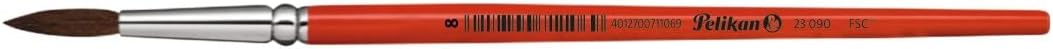 Pelikan 720417 Hair Paintbrushes 23 Type 3 x 2/6 / 4/6 / 8