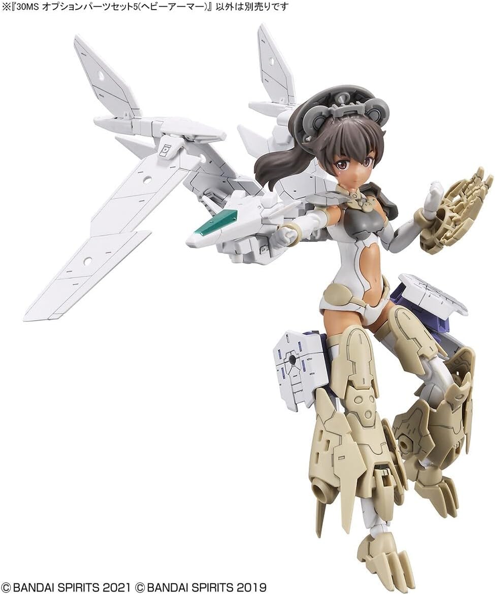 BANDAI SPIRITS(バンダイ スピリッツ) 30MS Optional Parts Set 5 (Heavy Armor) 1/144 Scale Color-Coded Plastic Model