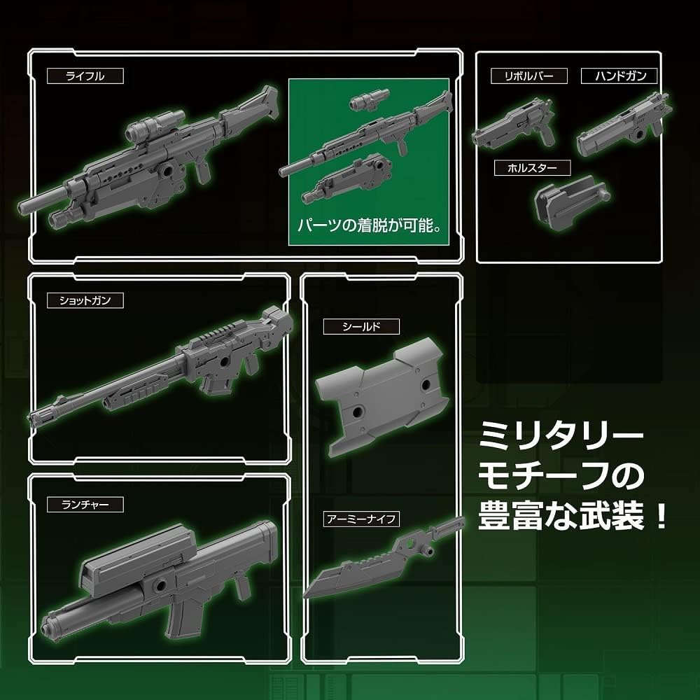Bandai Hobby - Customize Weapons(Military Weapon) (Box Of 12