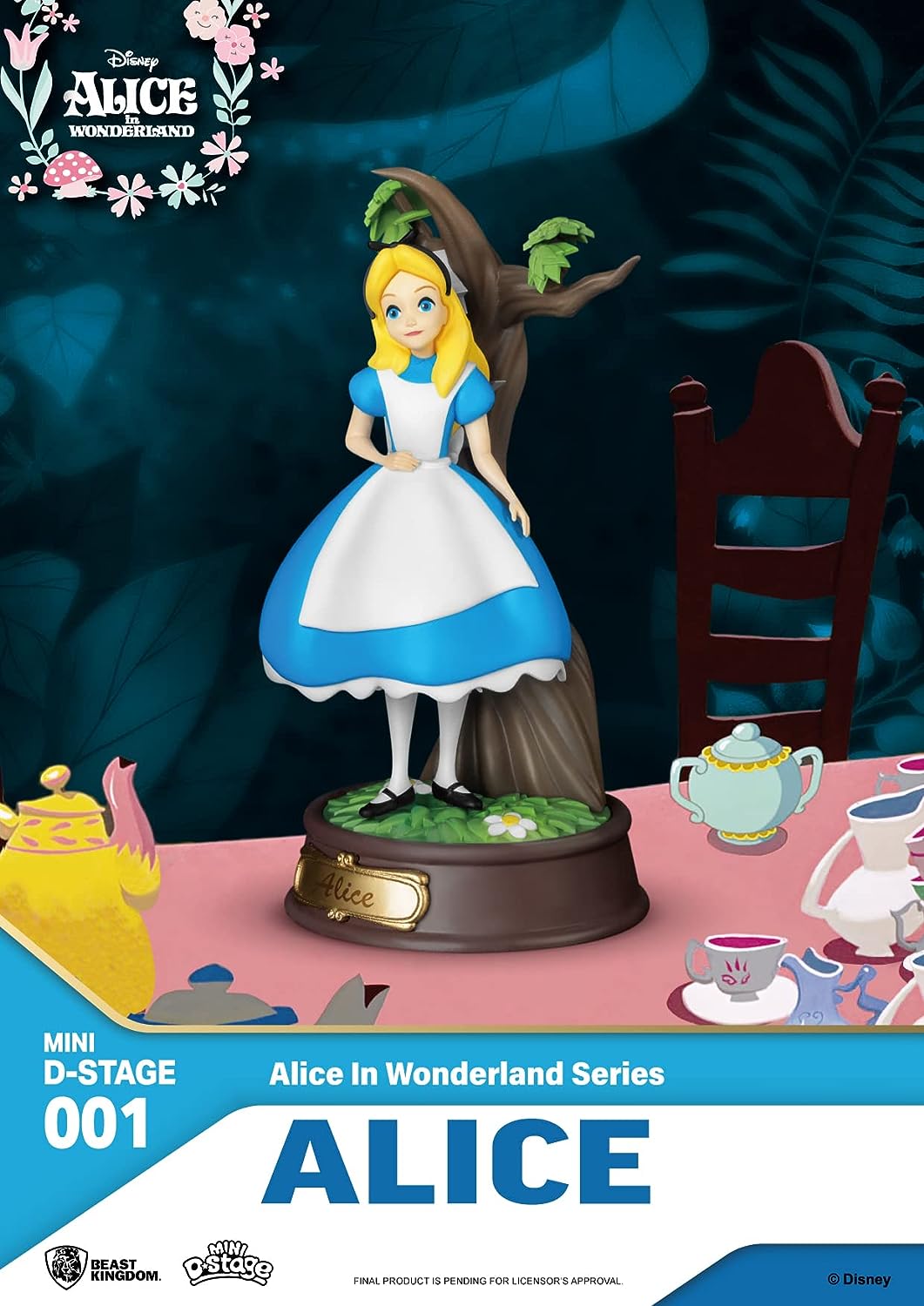 Beast Kingdom Mini Diorama Stage-001-Alice in Wonderland Series-Alice