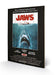Pyramid International Jaws (ONE Sheet) Holzwand-Kunst, Holz, Mehrfarbig, 40 x 2.5 x 59 cm