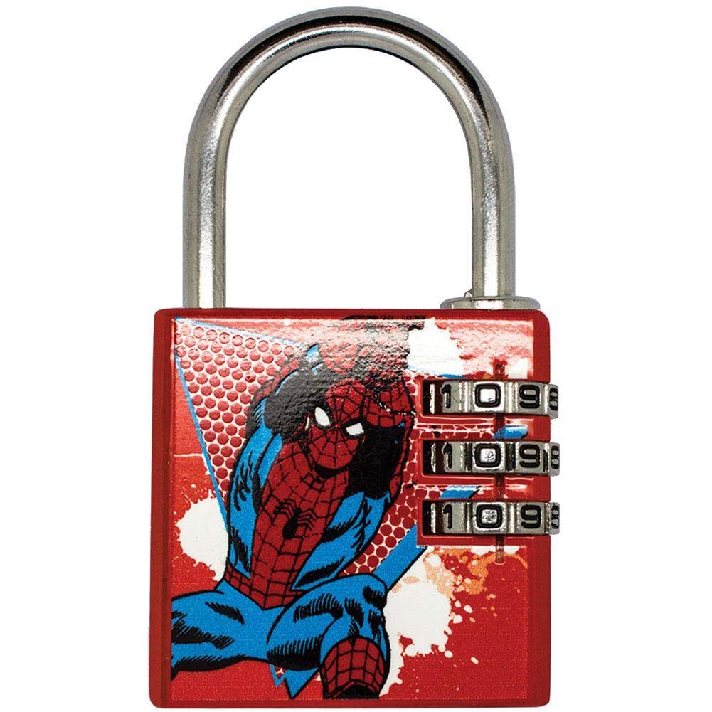 MARVEL - Brass Padlock - Spiderman