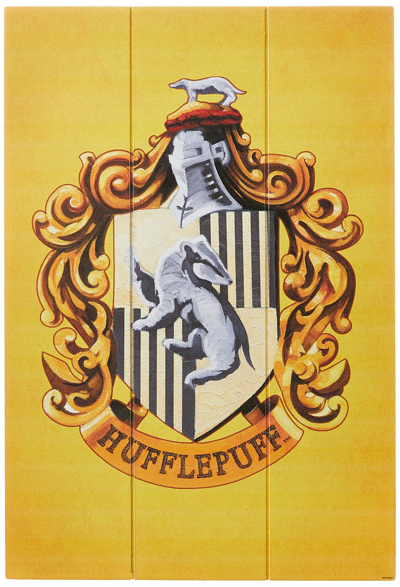 Harry Potter Wandbild aus Holz, mehrfarbig, 20 x 29,5 cm