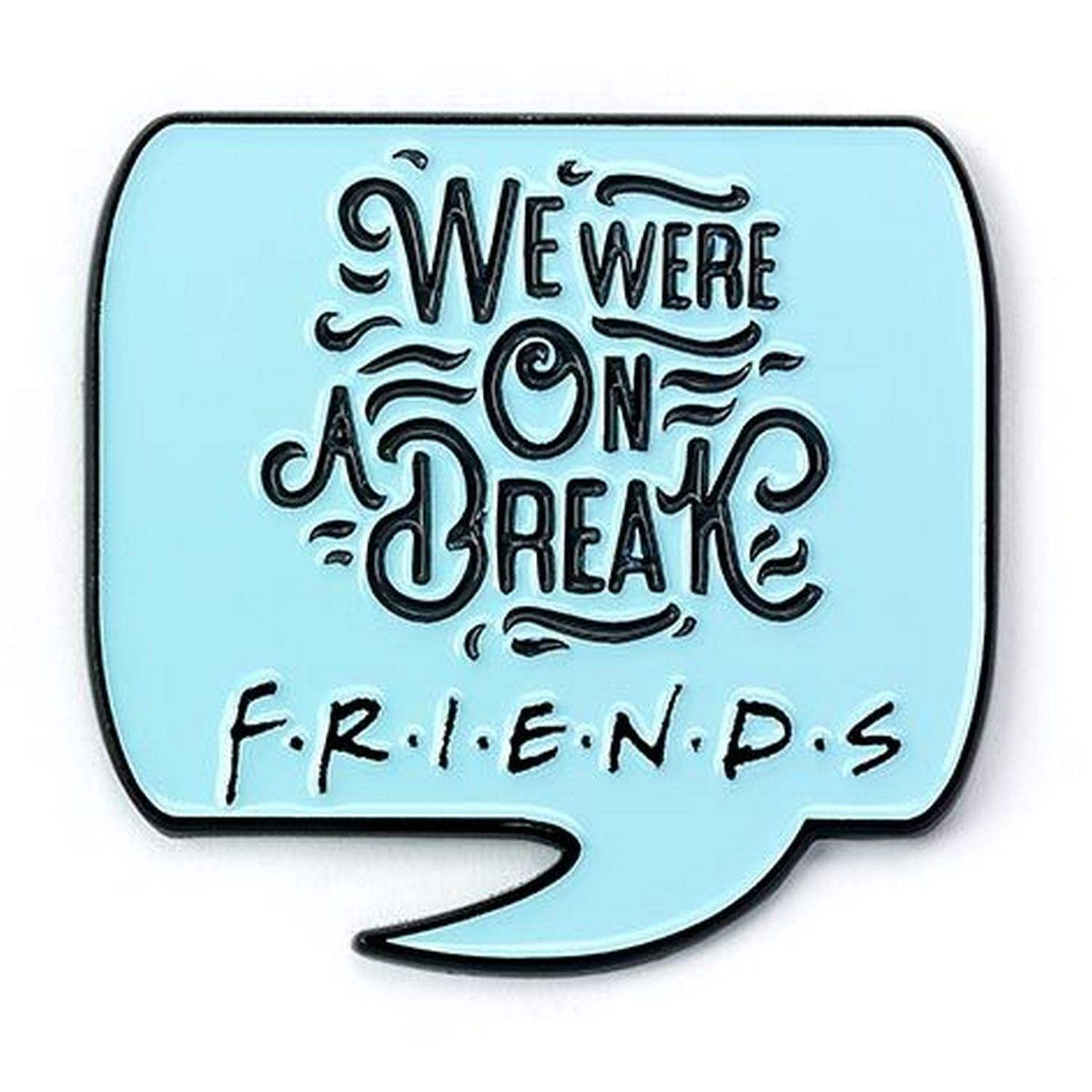 FRIENDS Woman alloy Agate Pin Friends coffee mug - Unisex pendant / Textile decoration pin - FTPB0009
