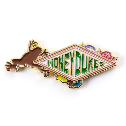 Official Harry Potter Honeydukes Logo Pin Badge by The Carat Shop