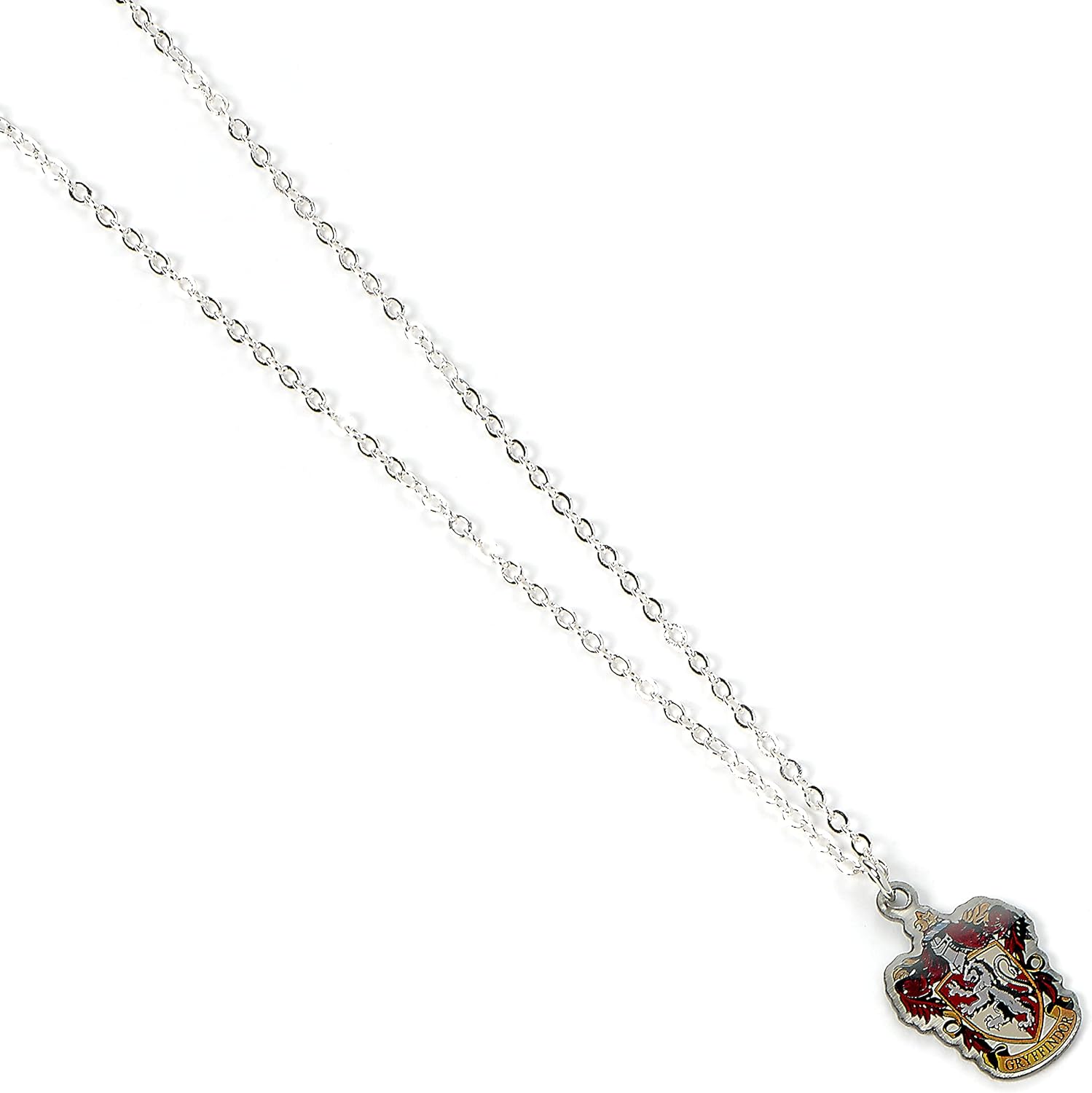 Harry Potter Official Gryffindor Crest Link Chain Necklace by The Carat Shop