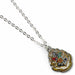 Harry Potter - Colgante y collar chapado en plata Hogwarts