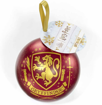 Harry Potter Gryffindor Bauble with House Necklace, Red