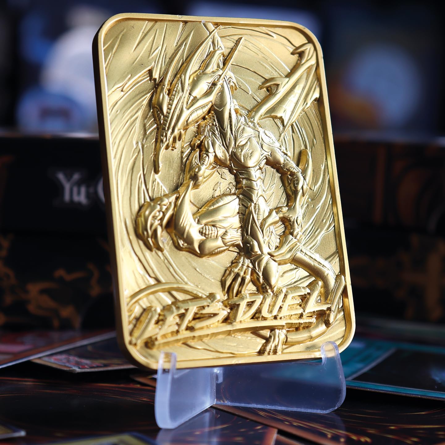 Yu Gi Oh! Limited Edition 24K Gold Plated Collectible Stardust Dragon