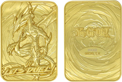 Yu Gi Oh! Limited Edition 24K Gold Plated Collectible Stardust Dragon