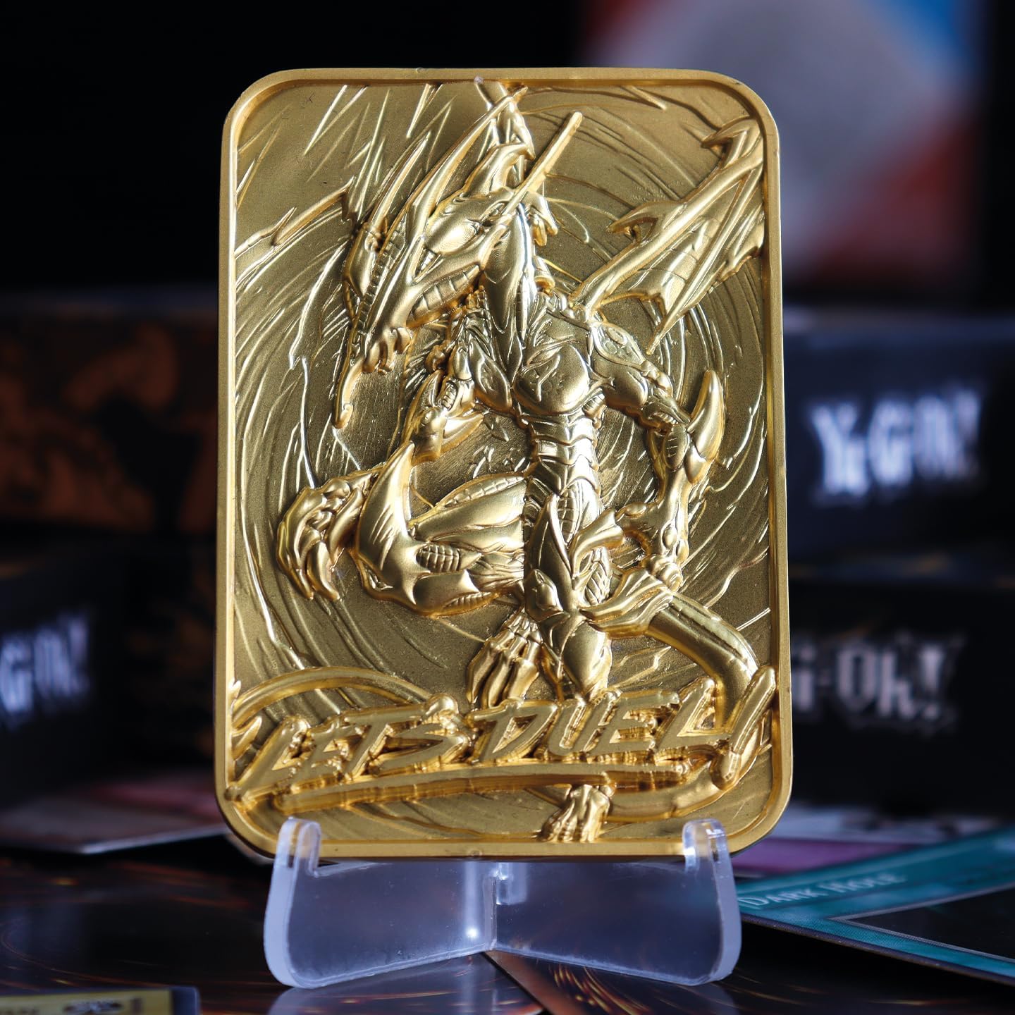 Yu Gi Oh! Limited Edition 24K Gold Plated Collectible Stardust Dragon