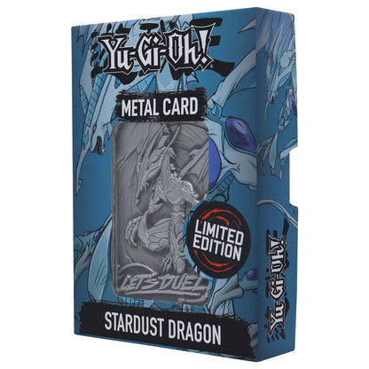 Yu Gi Oh! Limited Edition 24K Gold Plated Collectible Stardust Dragon