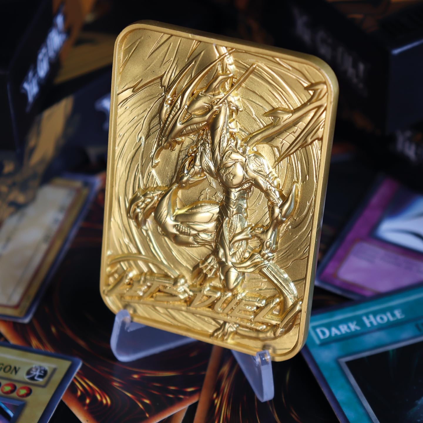 Yu Gi Oh! Limited Edition 24K Gold Plated Collectible Stardust Dragon