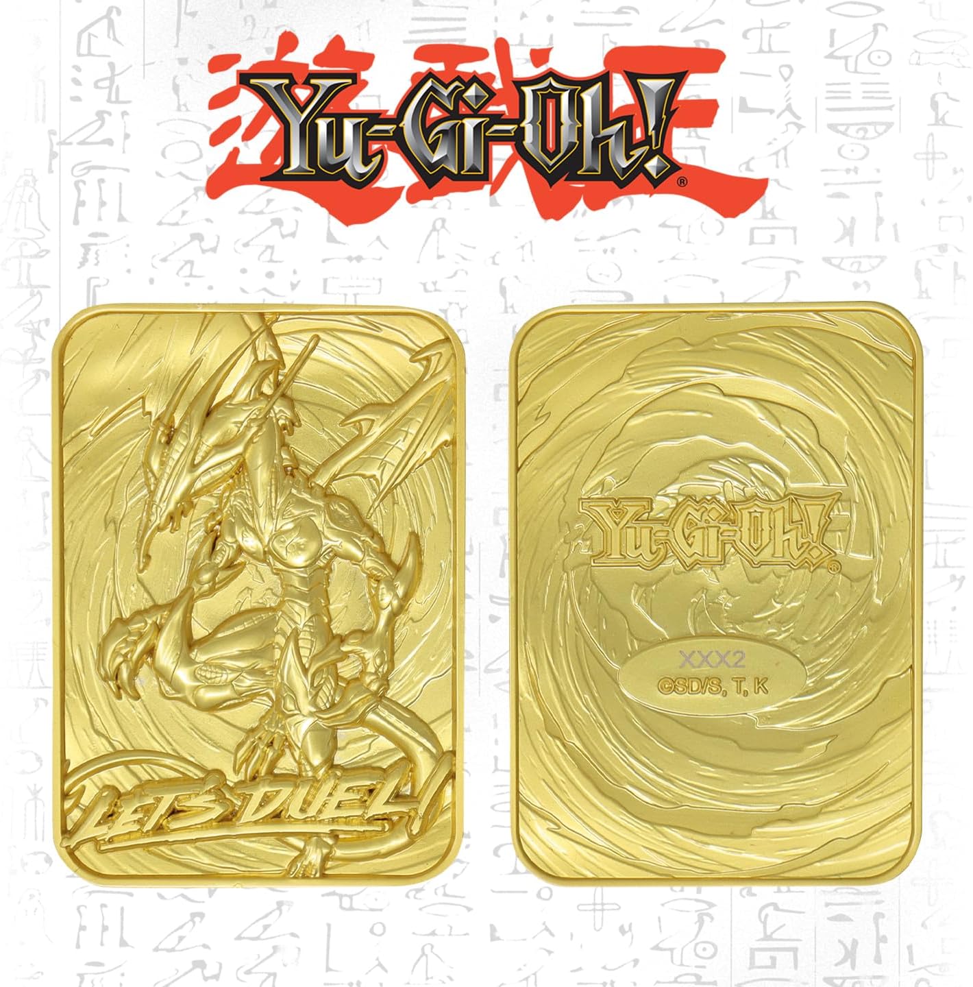 Yu Gi Oh! Limited Edition 24K Gold Plated Collectible Stardust Dragon
