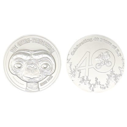 E.T. 40th Anniversary Limited Edition Metal Collectible Medallion