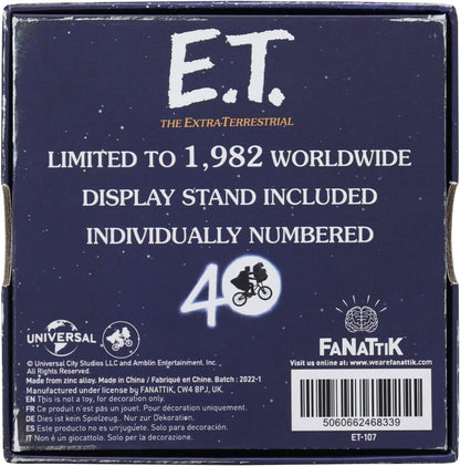 E.T. 40th Anniversary Limited Edition Metal Collectible Medallion