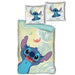 Disney Stitch 100% Cotton Bedding Set, Reversible Duvet Cover 140 x 200 cm + Pillowcase 65 x 65 cm