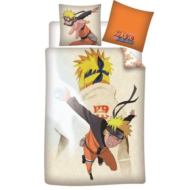 AYMAX NARUTO - Parure de lit 140X200 - '100% Coton'