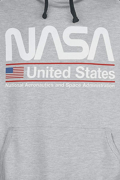 NASA - Baseball Sweat Hoodie - Old Glory - (XL)
