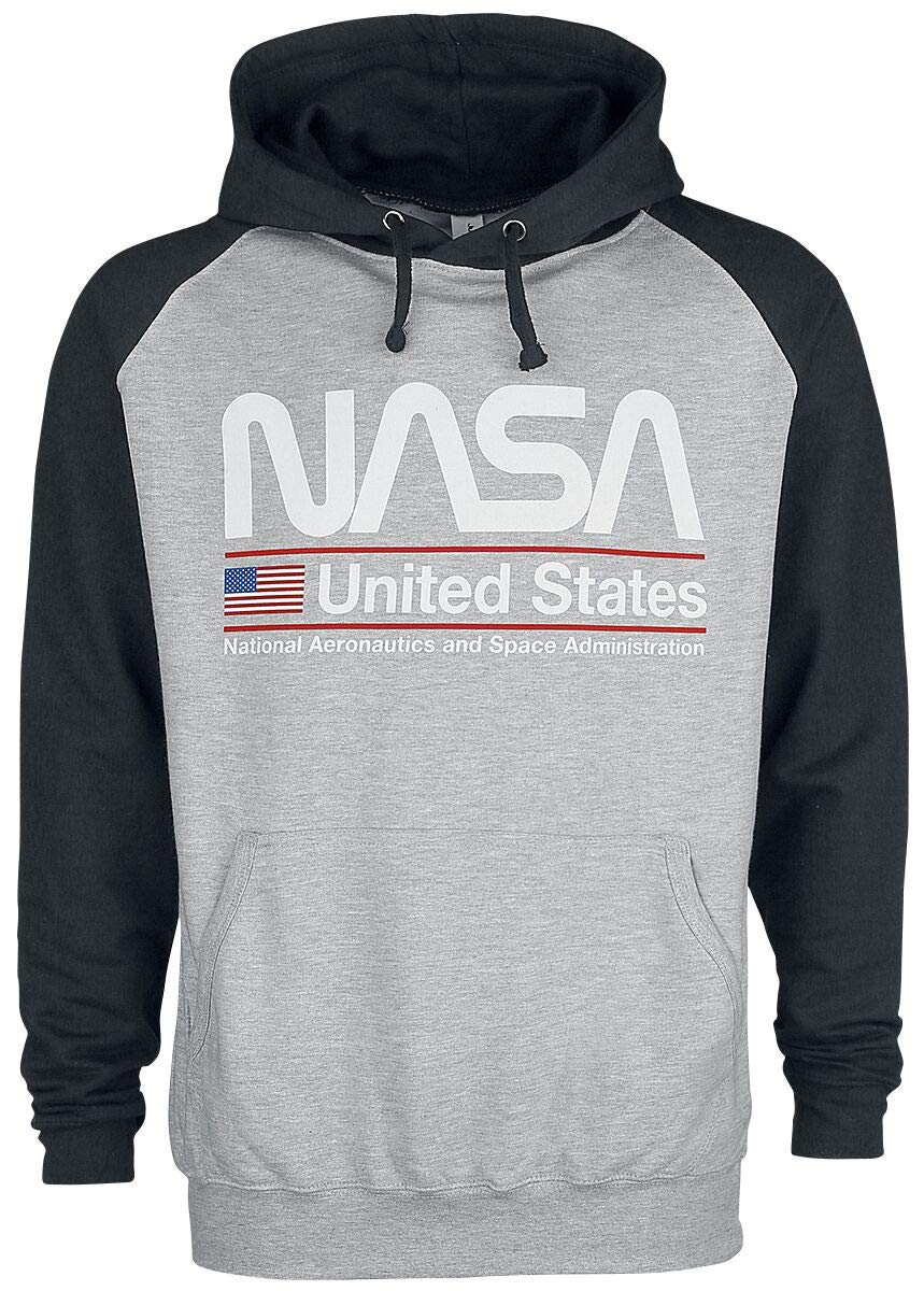 NASA - Baseball Sweat Hoodie - Old Glory - (XL)