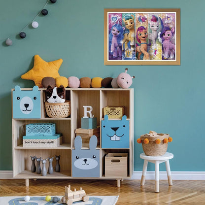 Clementoni 25732 Supercolor My Little Pony 104 Teile-Puzzle Für Kinder Ab 6 Jahren, Made In Italy, Mehrfarbig, Medium