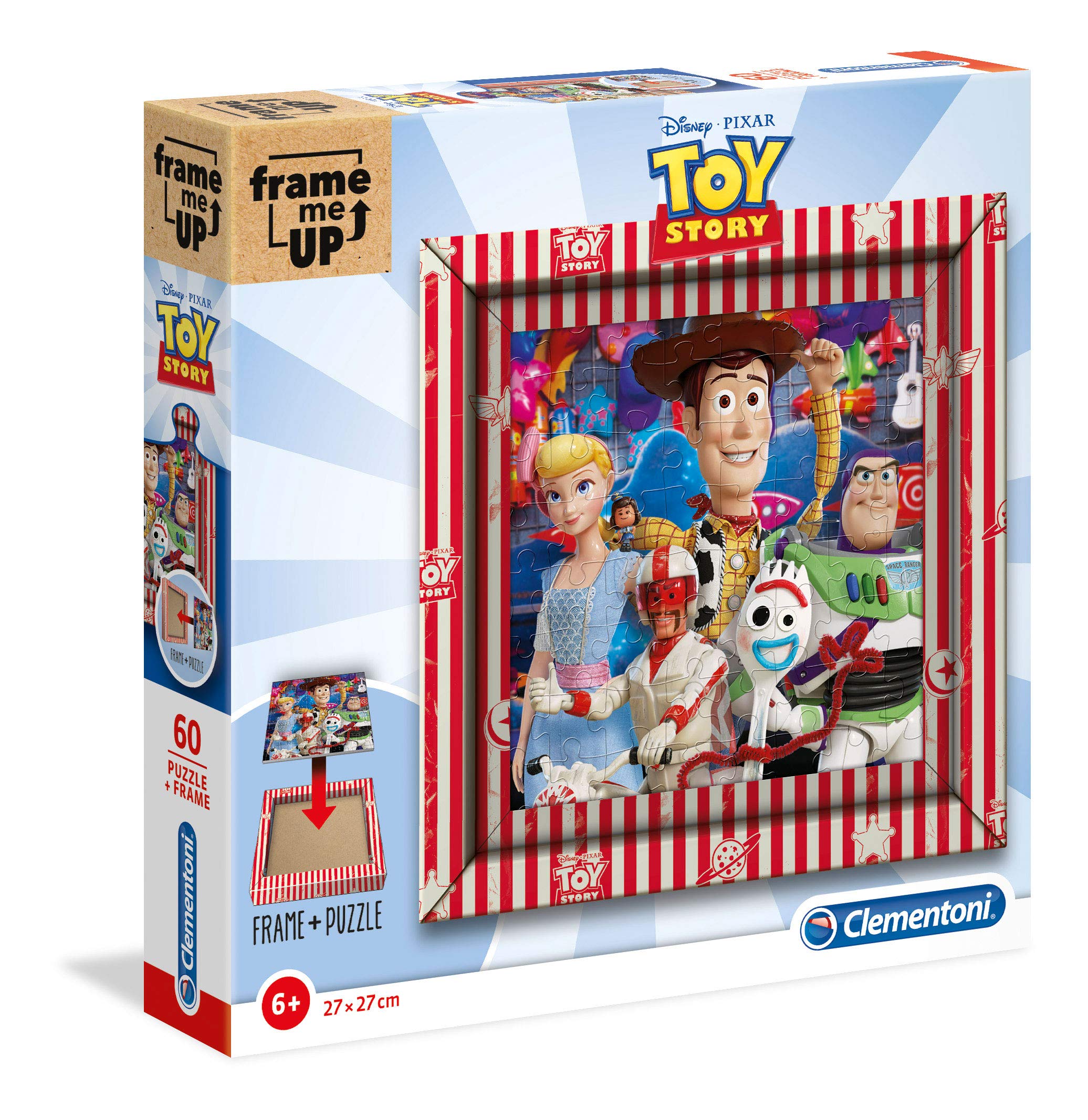 Clementoni 38806 - Puzzle Marco 60 Piezas Frame me up Toy Story 4
