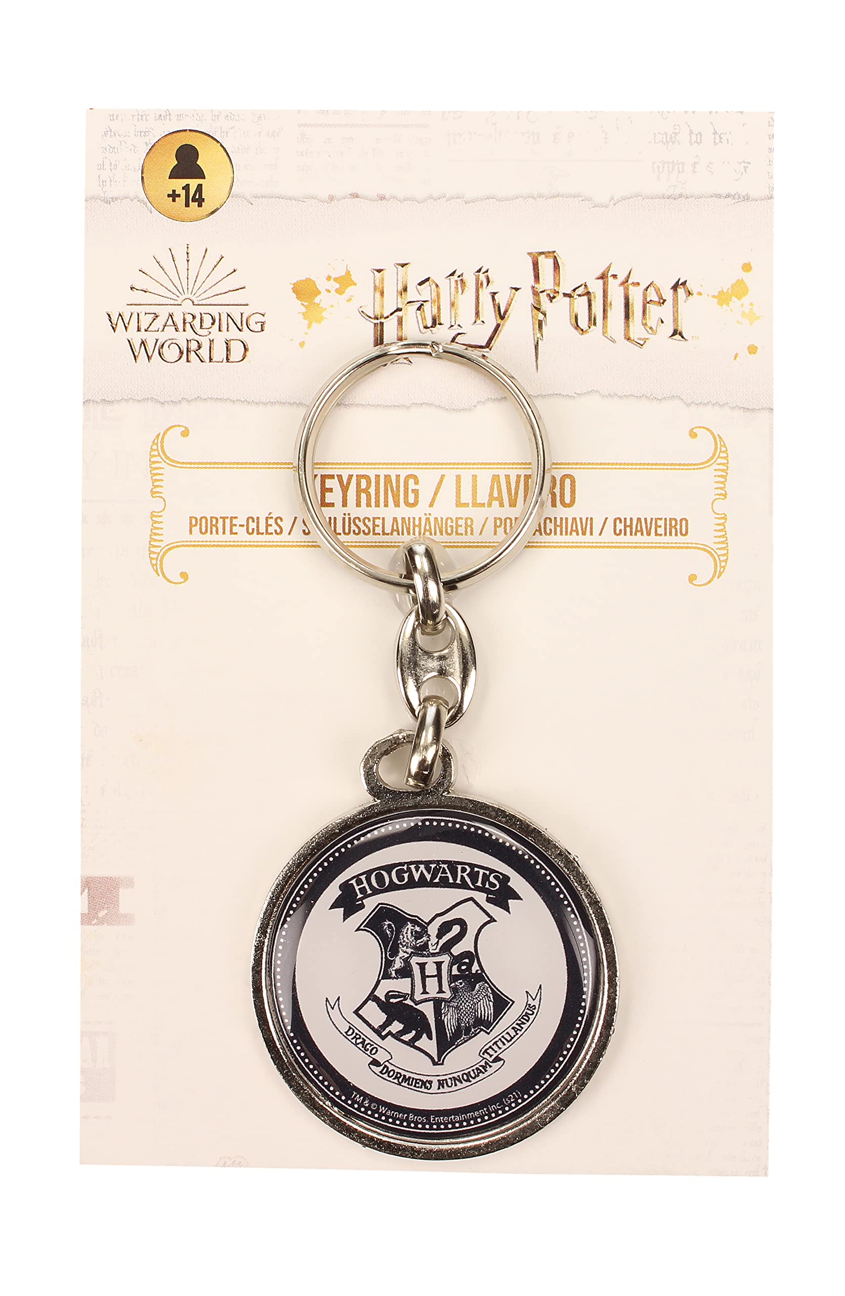 SD toys - Porte Clé Harry Potter - Ecusson Hogwarts - 8435450252716