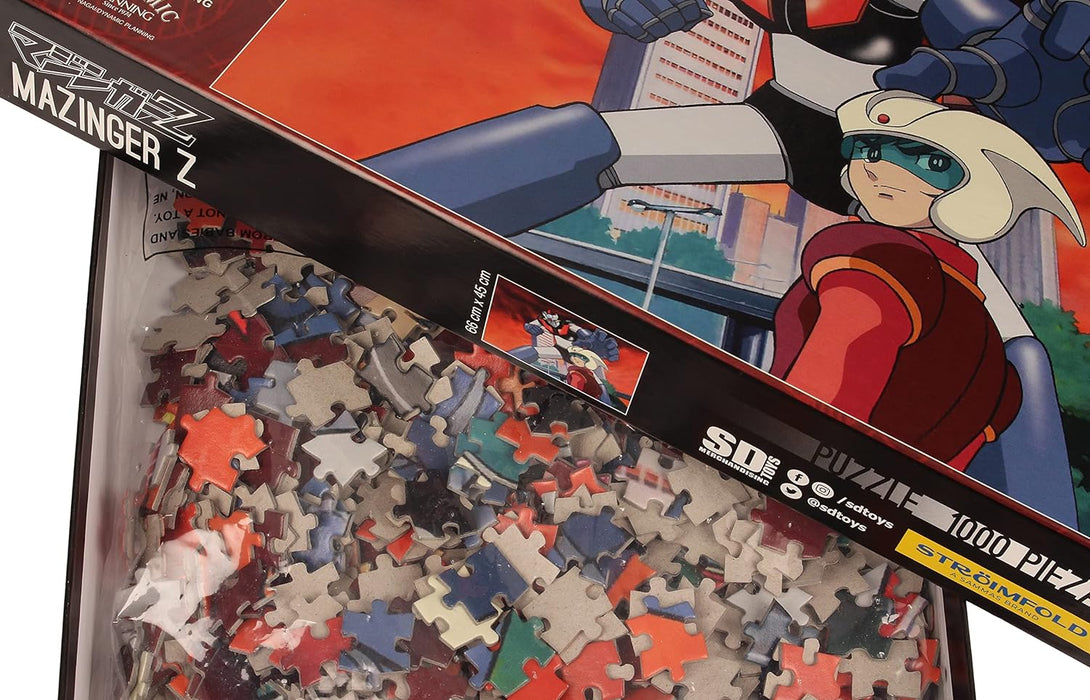 SD toys - Puzzle 1000 Koji Mazinger Z, Color, 66x45 (SDTOYS SDTSDT25296