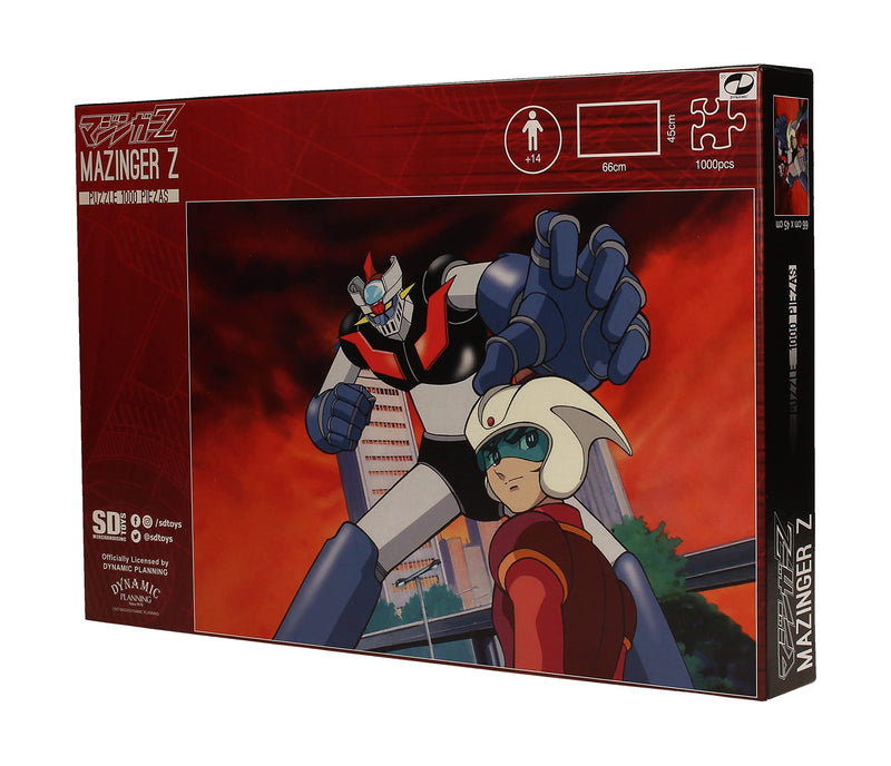 SD toys - Puzzle 1000 Koji Mazinger Z, Color, 66x45 (SDTOYS SDTSDT25296)