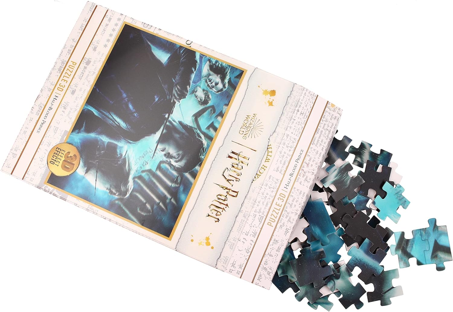 Sagas,Harry Potter- Puzzle Lenticular Harry Potter El Misterio del Principe 100 piezas Does Not Apply Giocattoli, Multicolore, One size, Z109075