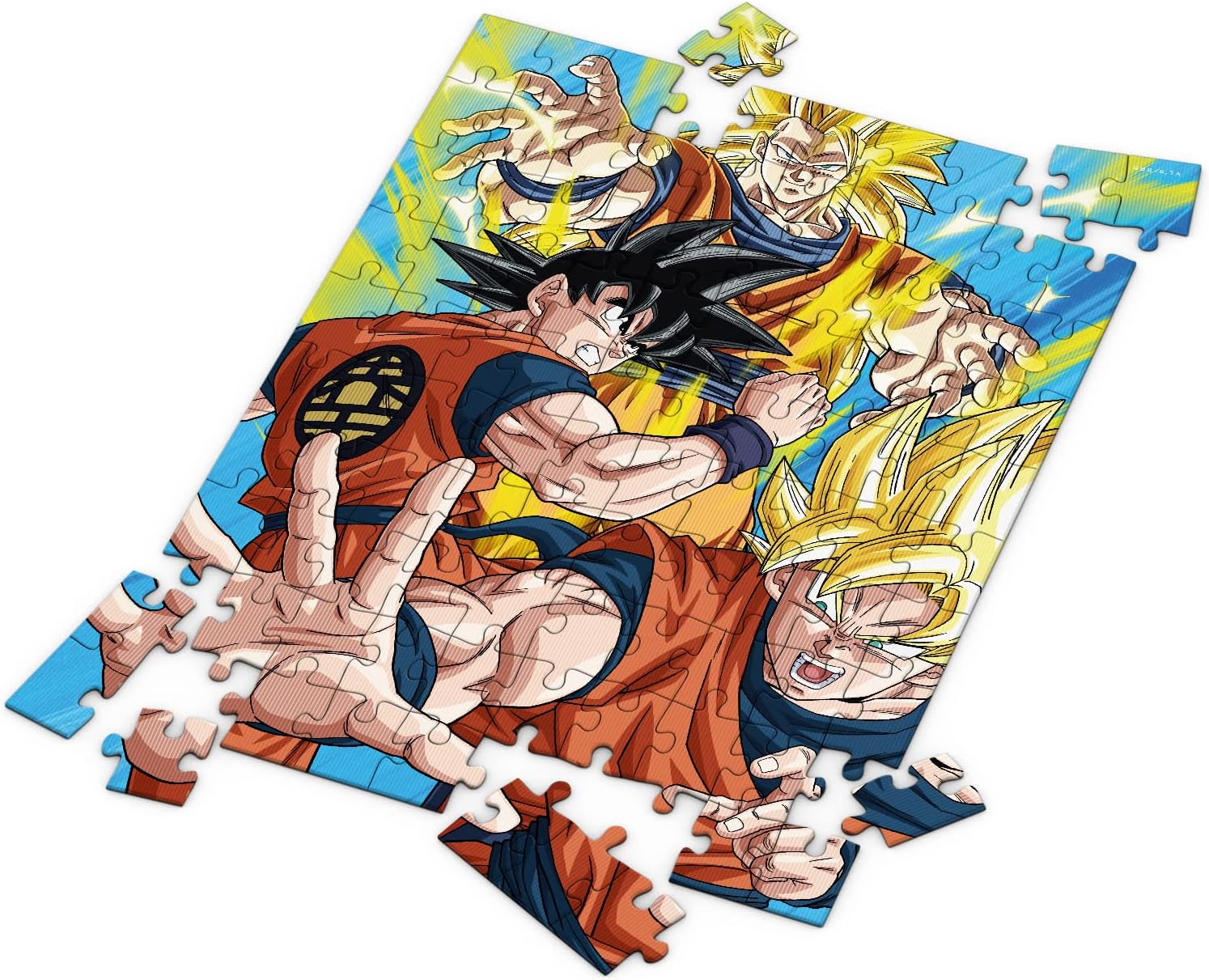RED STRING- Puzzle Lenticular Dragon Ball Z Goku Saiyan 100 Piezas, Multicolor, Estándar (Z109080