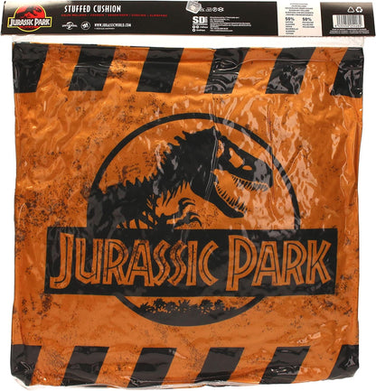 SD TOYS JURASSIC PARK - Caution Logo - Coussin '40x40x1cm'