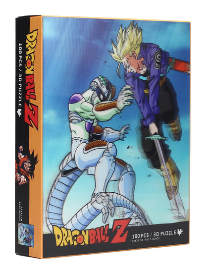 SD TOYS Puzzle 100 Effetto 3D Trunks Vs Frizza Dragon Ball Z, 8435450255687