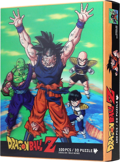SD toys - Puzzle DBZ - Namek Heroes Effet 3D 100Pcs - 8435450255694