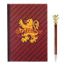 CERDA Harry Potter Gryffindor Stationery Set - Notepad + Pen - 2 Pieces