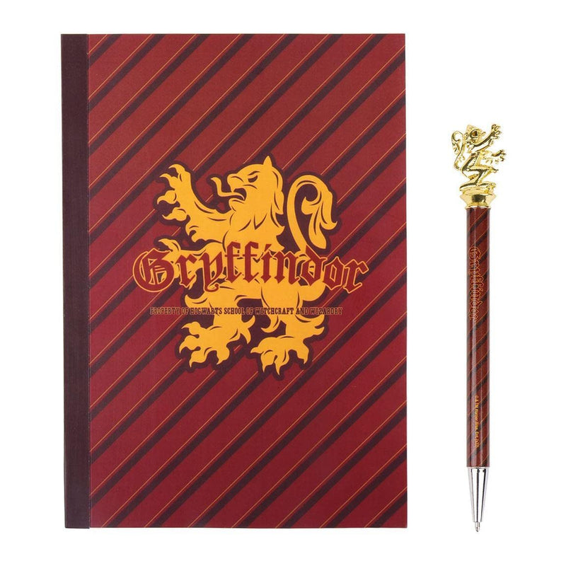 CERDA Harry Potter Gryffindor Stationery Set - Notepad + Pen - 2 Pieces