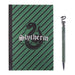 CERDA Harry Potter - Set de papelería Slytherin - Bloc de notas + bolígrafo (2 unidades