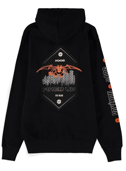Pokemon - Dracaufeu - Felpa con Cappuccio Zipper Uomo (S
