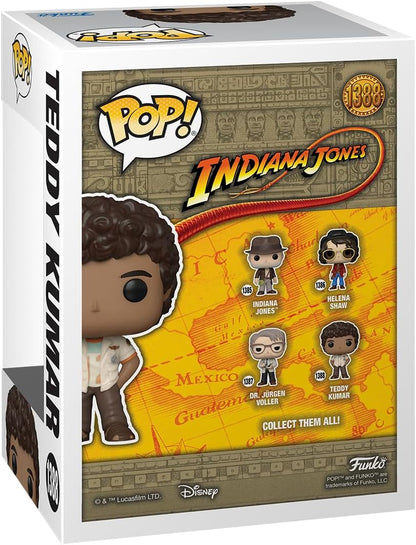 Funko Pop! Indiana Jones 5 - Teddy Kumar - Collectable Vinyl Figure - Gift Idea - Official Merchandise - Toys for Kids & Adults - Movies Fans - Model Figure for Collectors and Display