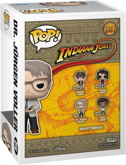 Funko Pop! Movies: Indiana Jones 5 - Dr Jurgen Voller - Collectable Vinyl Figure - Gift Idea - Official Merchandise - Toys for Kids & Adults - Movies Fans - Model Figure for Collectors and Display